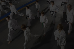 martial arts classroom background